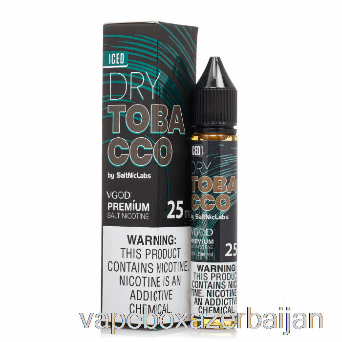 Vape Smoke Iced Dry Tobacco - VGOD SaltNic - 30mL 25mg